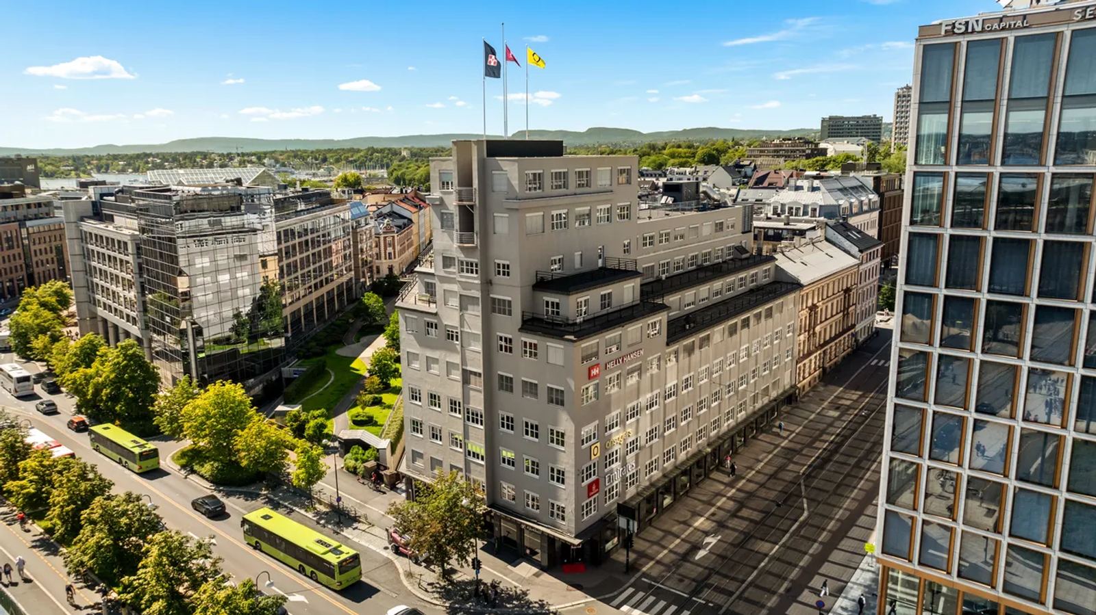 Lyse kontorlokaler med svært god beliggenhet - Munkedamsveien 35, Oslo