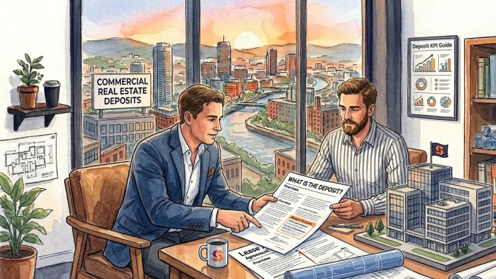 Hva er depositum ved leie av kontorlokaler?