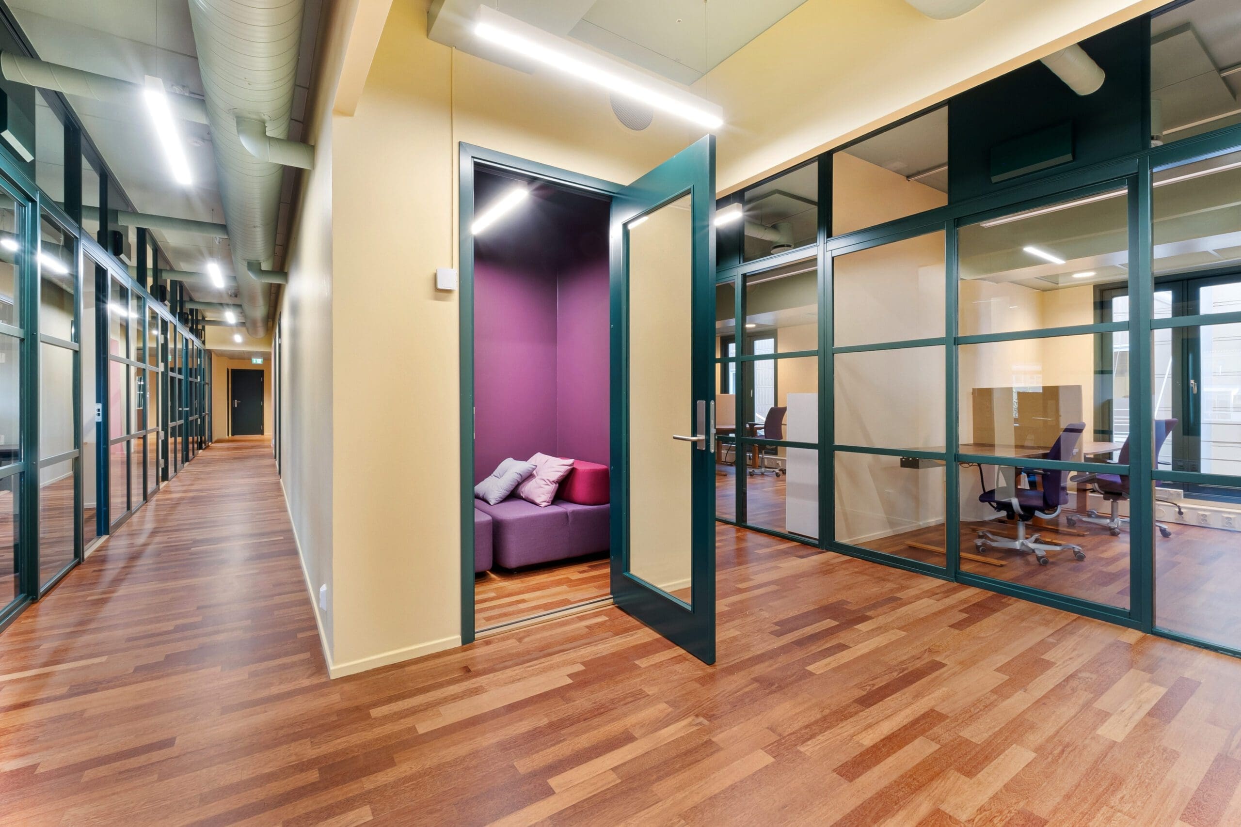 Kontor for 2-3 ansatte ved Oslo S - Fasiliteter