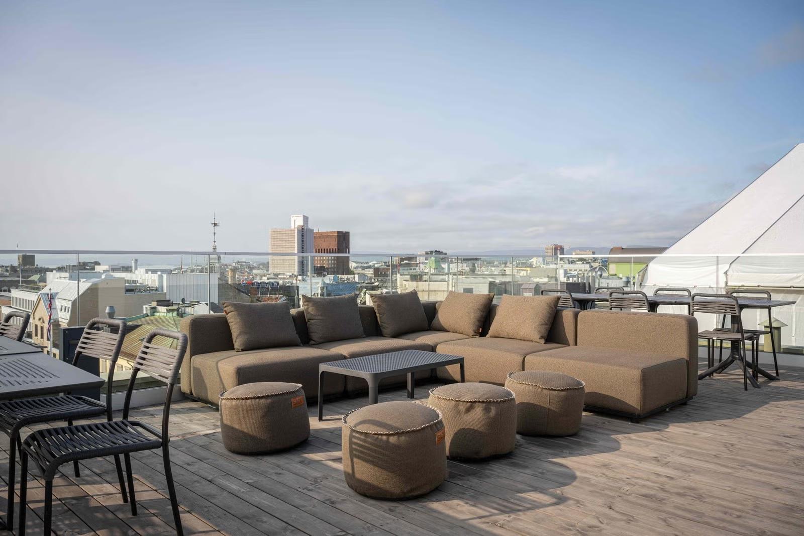 Eksklusivt, innflyttingsklart kontorlokale med takterrasse til fremleie i Grensen 15 - Fasiliteter