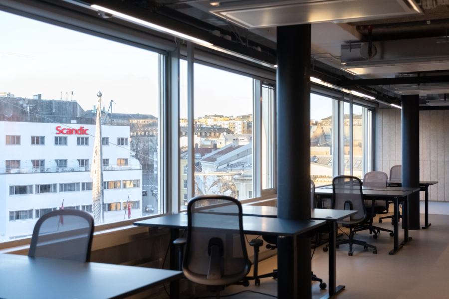 Unikt kontor for 50 ansatte i byens råeste teknologihub