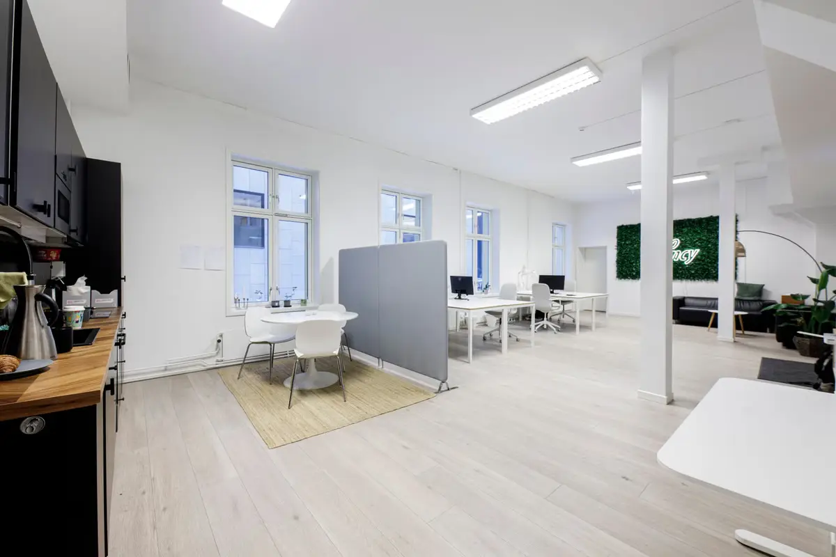 146 sqm office and showroom space – available now on St. Olavs gate - workspace