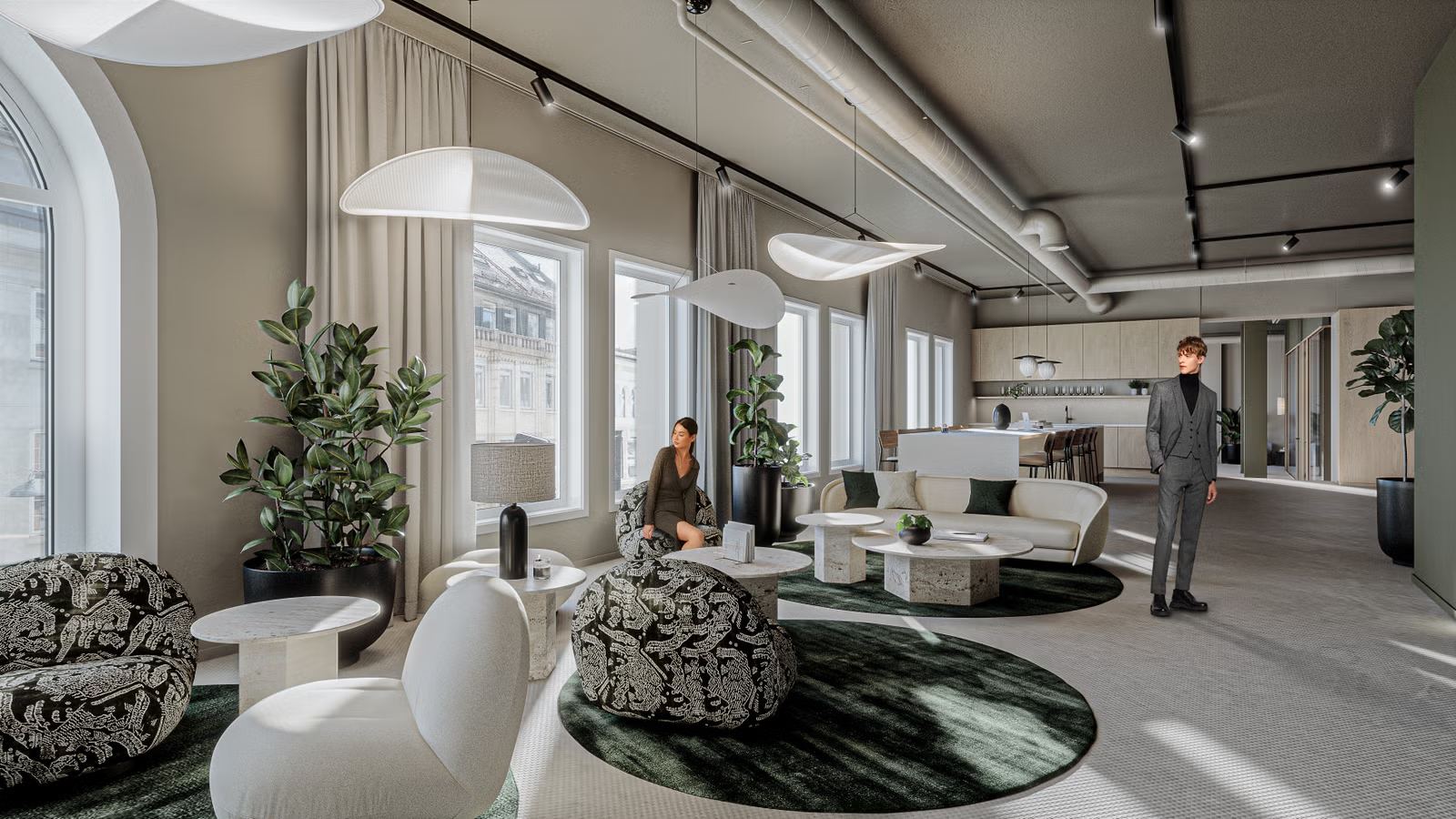 Kontorlokale i klassisk bygård i Oslo sentrum - Kontor