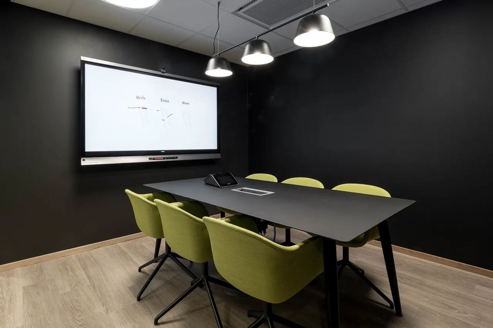 Privat kontor for 6 ansatte i Vika Atrium - Moterom