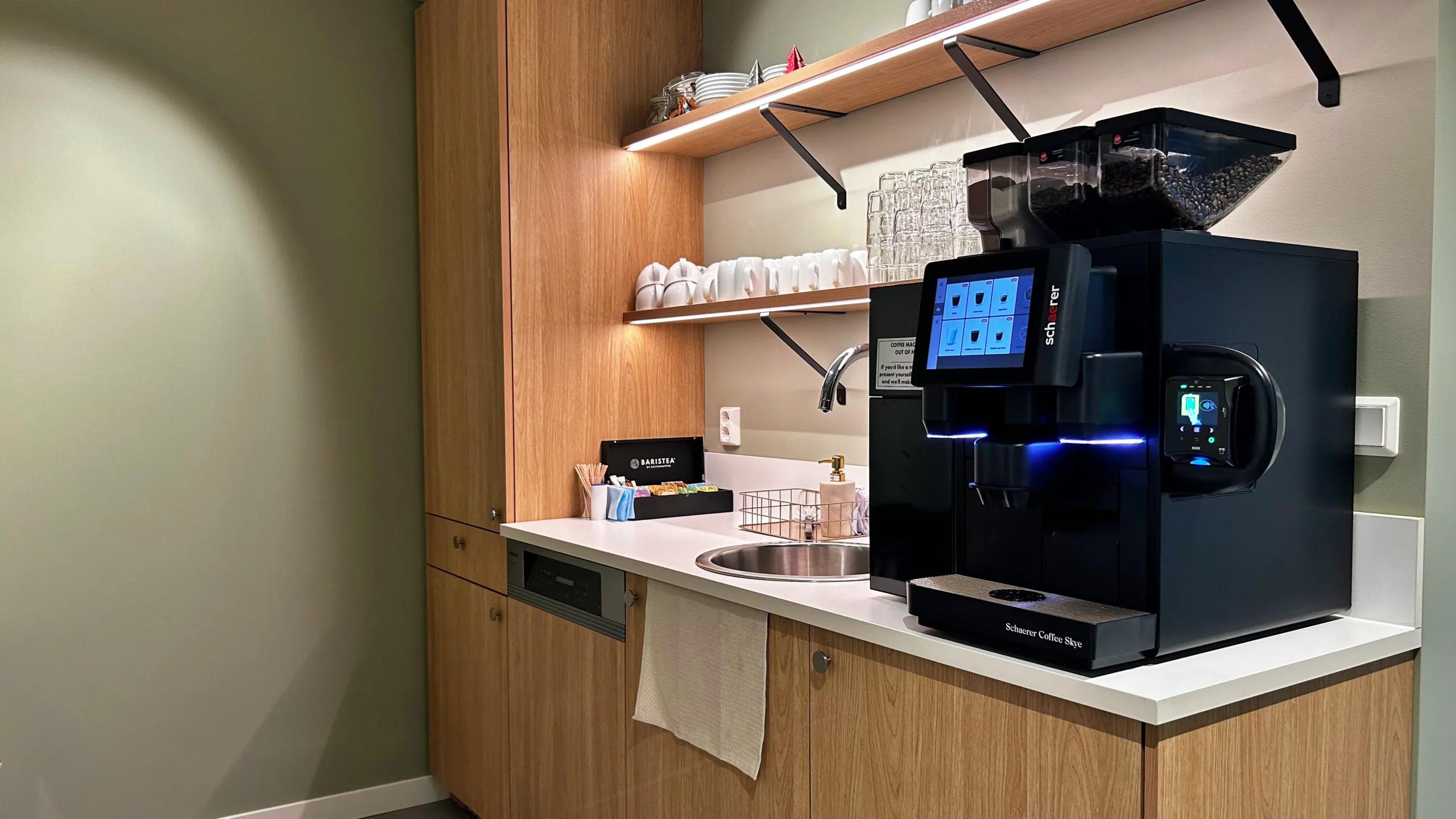 Kontor for 1-2 ansatte nær Olaf Ryes plass - Fasiliteter