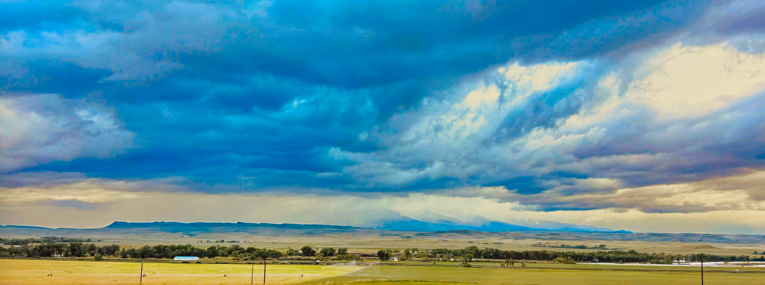 The Montana Sky near Big Timber, Montana