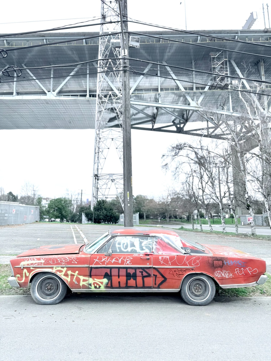 An Abandoned Car in Seattle