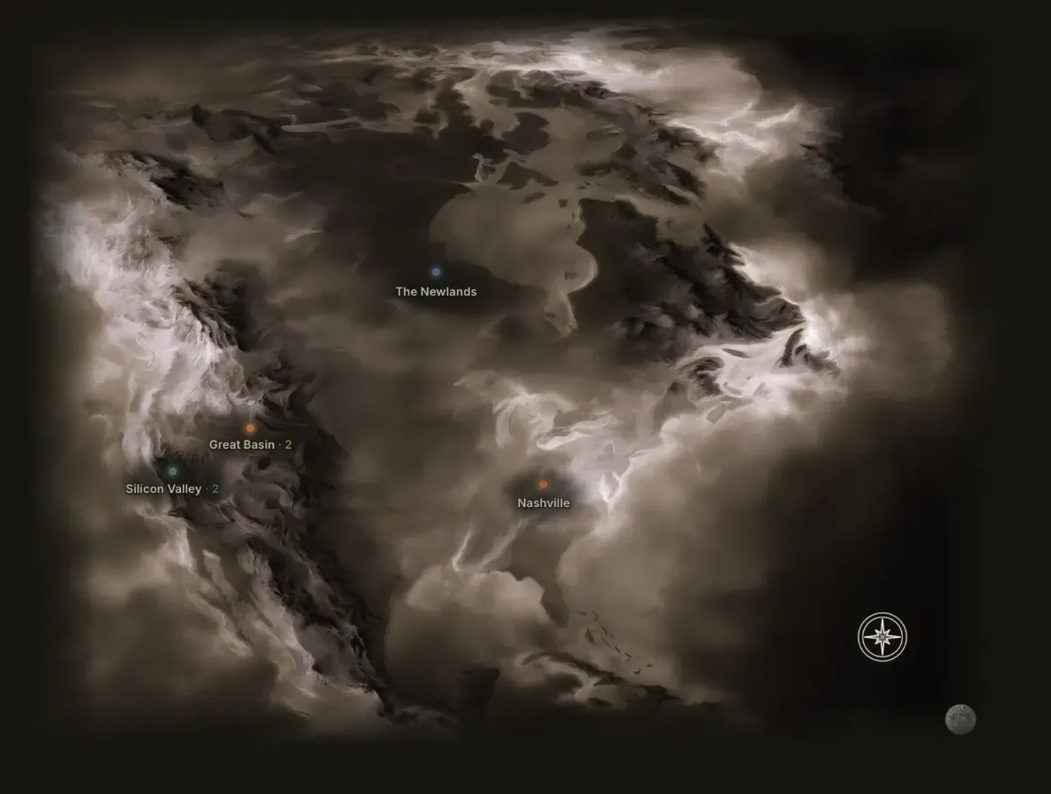 The new Slightly Moody Creative Map