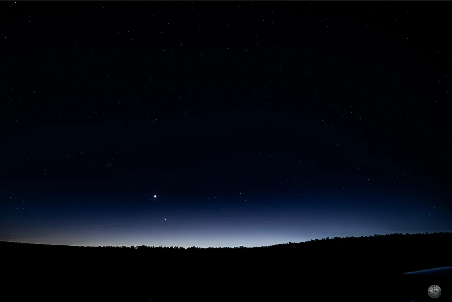 Jupiter and Venus in close conjunction June 12th 2026
