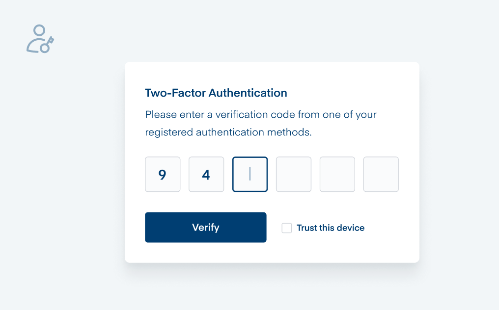 overview mulit factor authentication EN