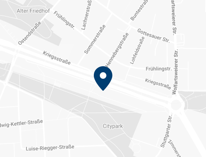 Karlsruhe-Karte