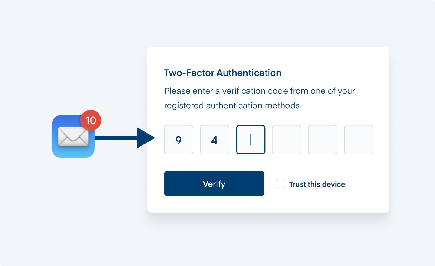 2fa email