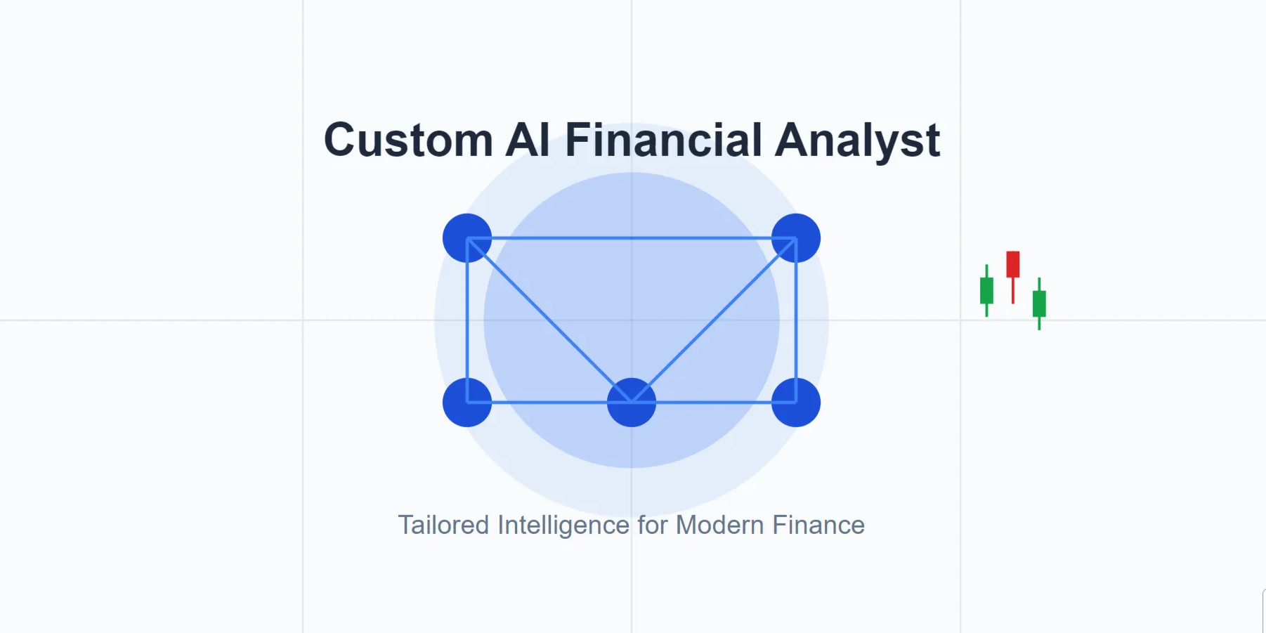 custom ai financial analyst cover illustration