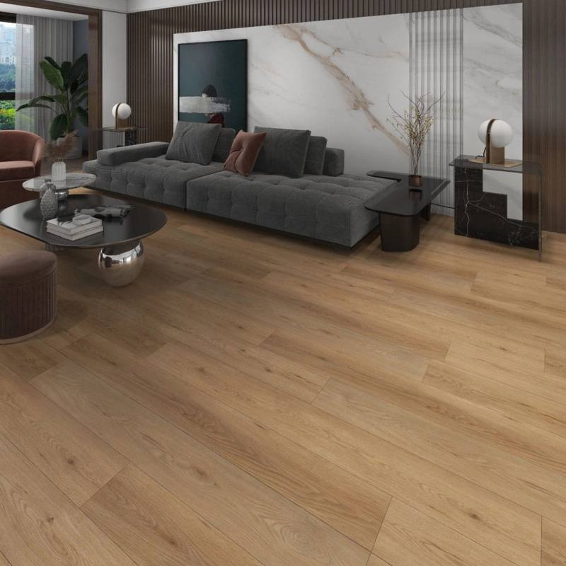 Room with Copper vinyl plank flooring, Step on Floors Fashion