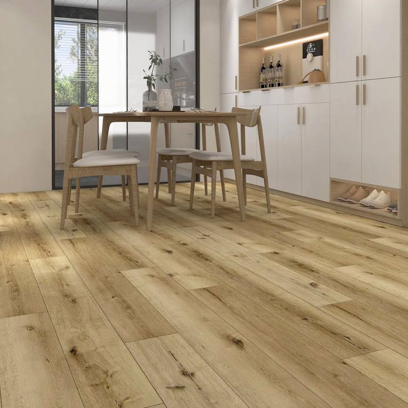 Room with Golden Coast vinyl plank flooring, Parkay XPR Timber Max