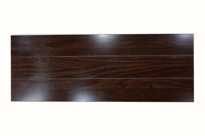 Dark Walnut Glossed laminate planks