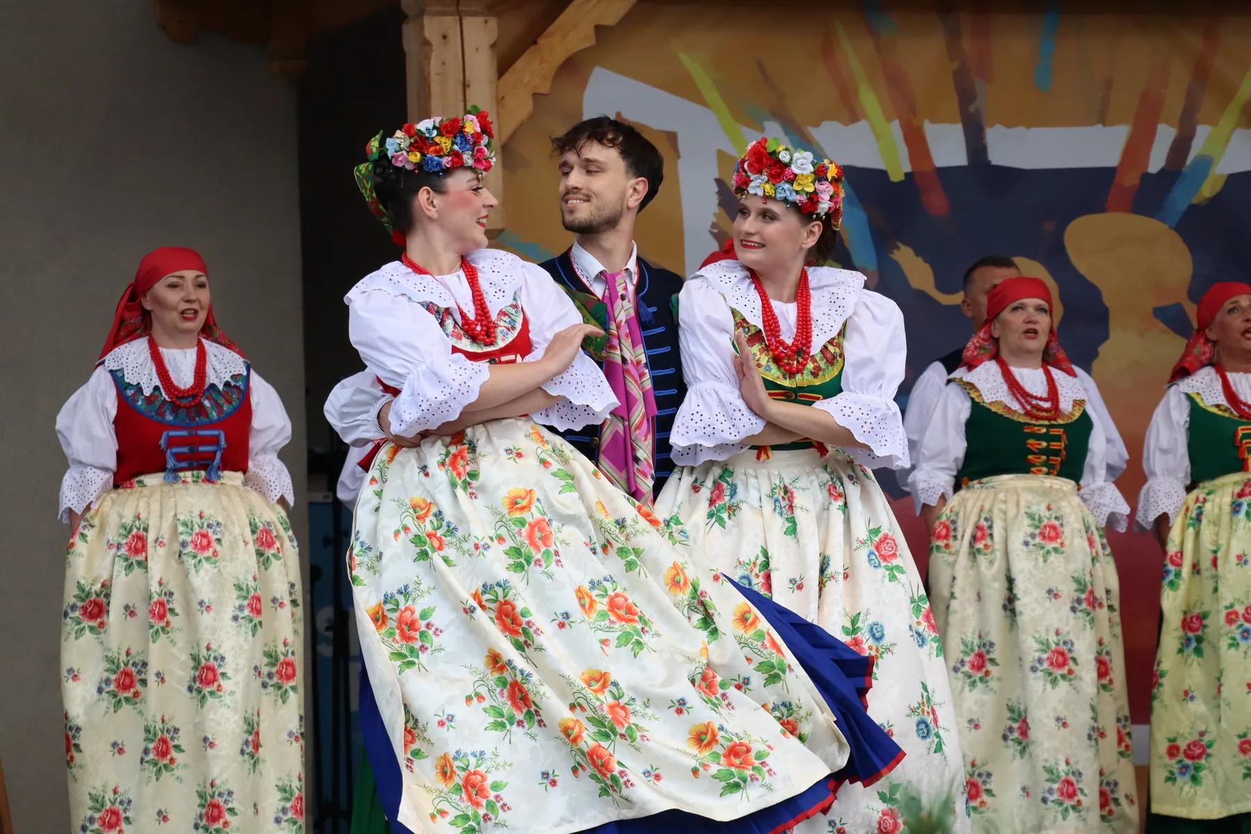 Para taneczna Halki podczas suity śląskiej