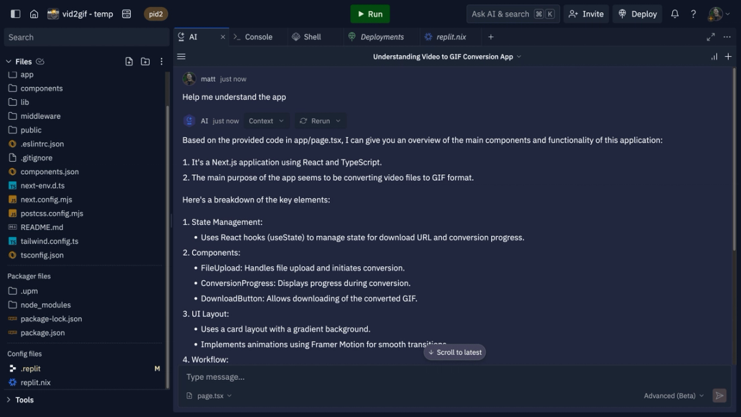Deploysolution Gif Deploy a GIF Conversion App on Replit - Replit