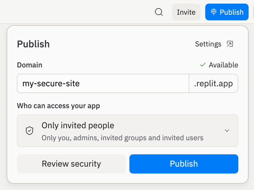secure-publish-example