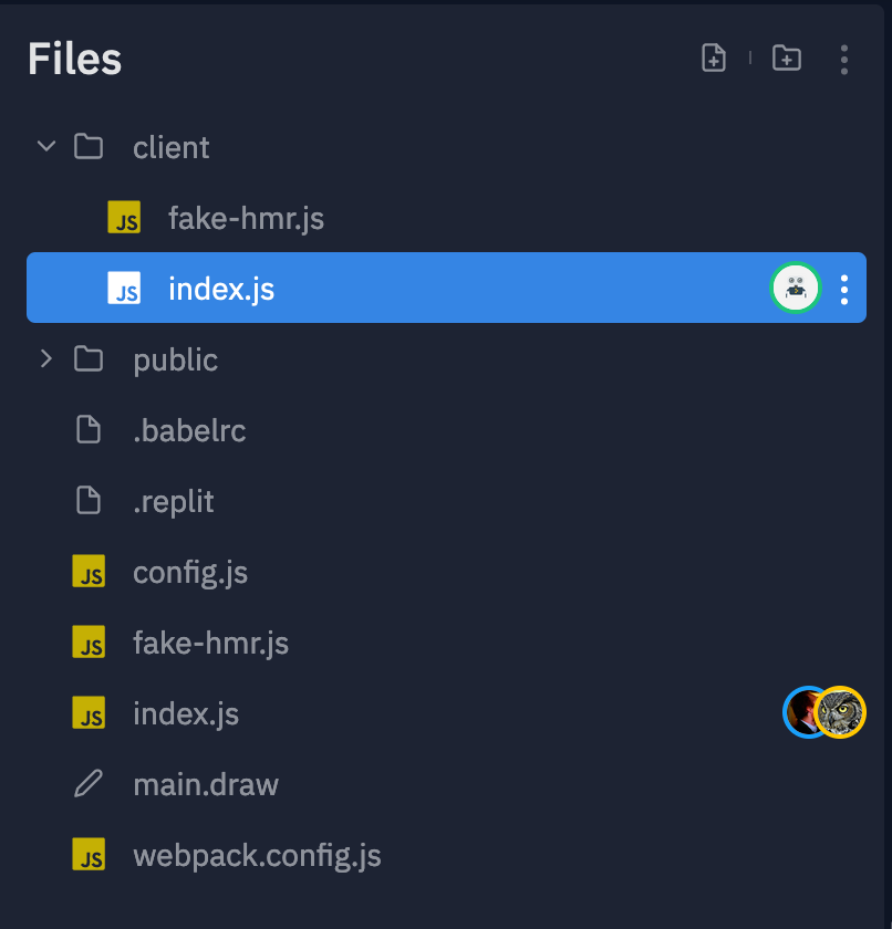 Filetree presence