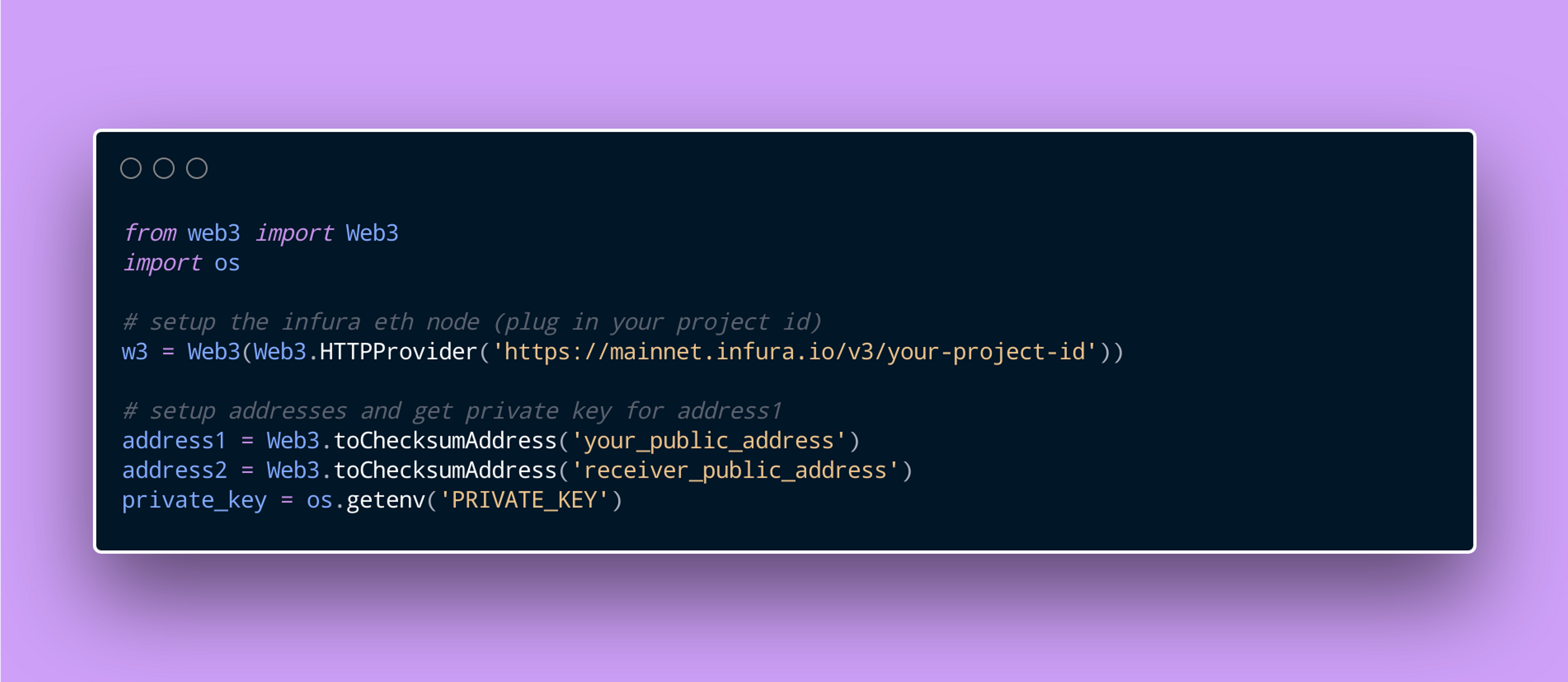 Replit — How to send $ETH in 19 lines of Python