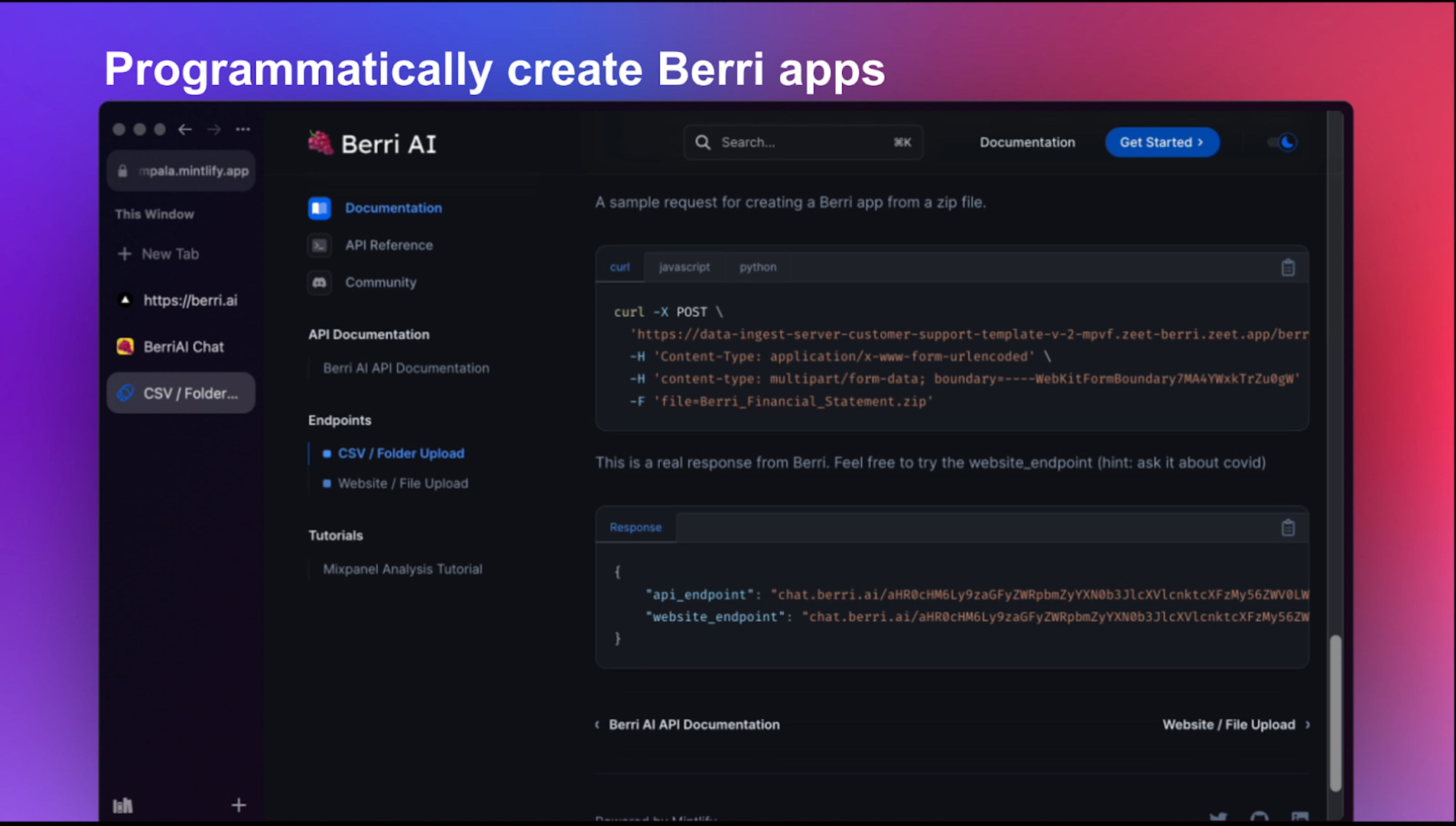 BerriAI Apps Demo
