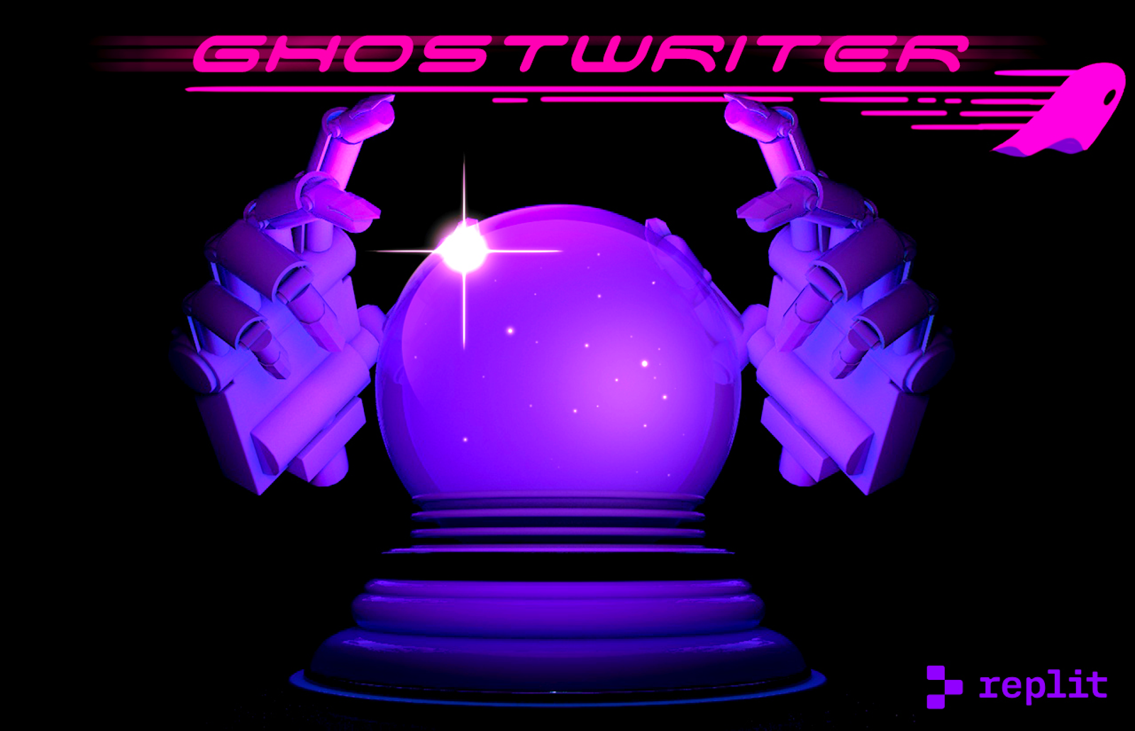 Replit Ghostwriter (Replit AI) — визуальная обложка продукта и AI-помощника для кода