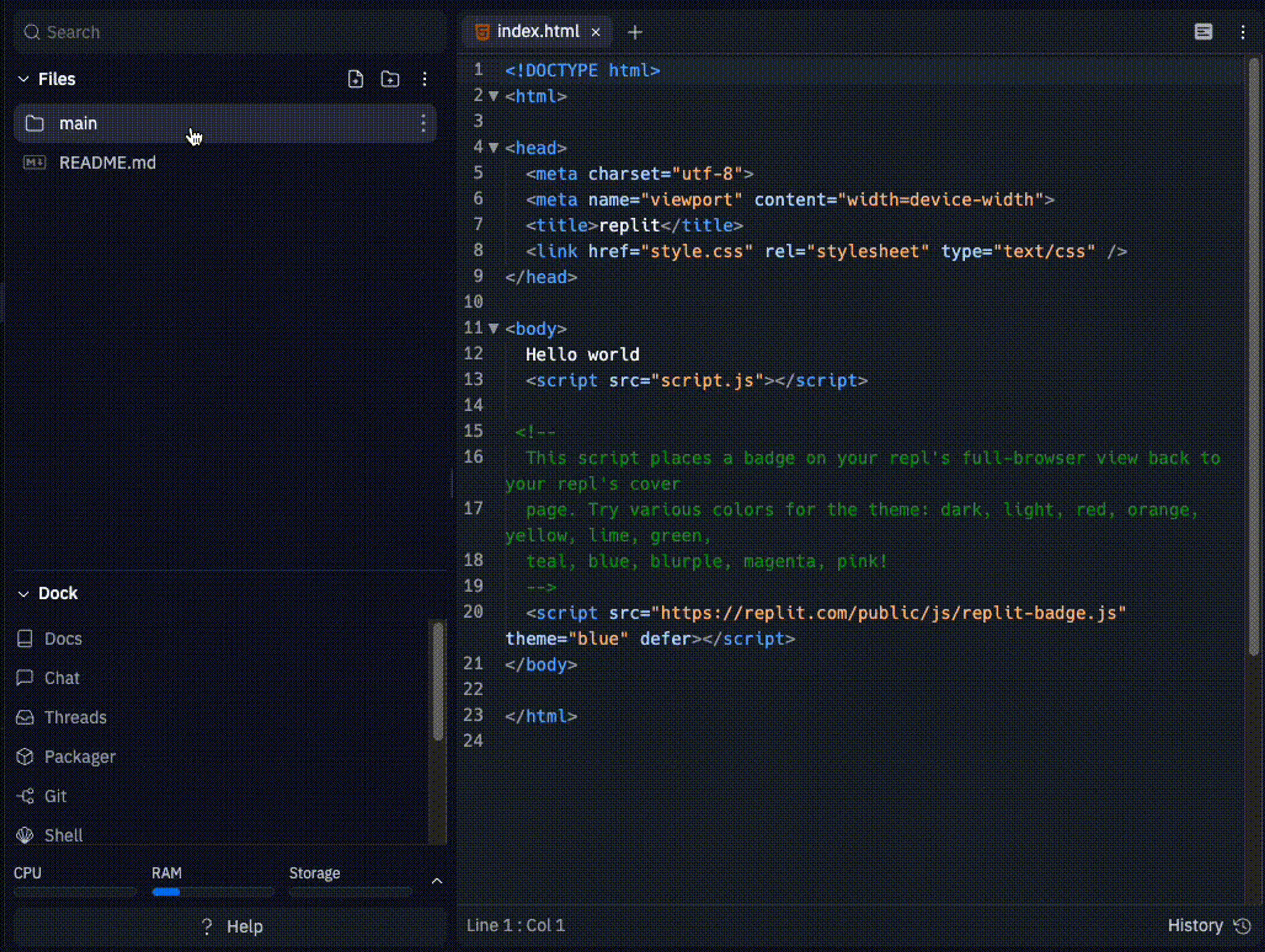 Replit — Branching out the Filetree