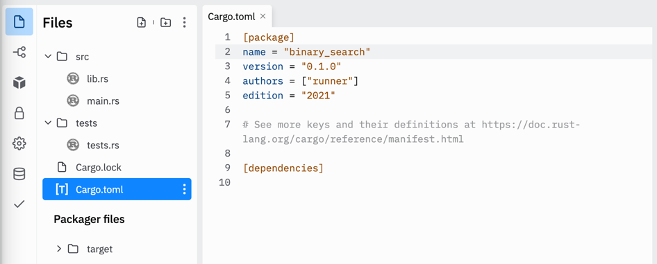 Updated package name in Cargo.toml