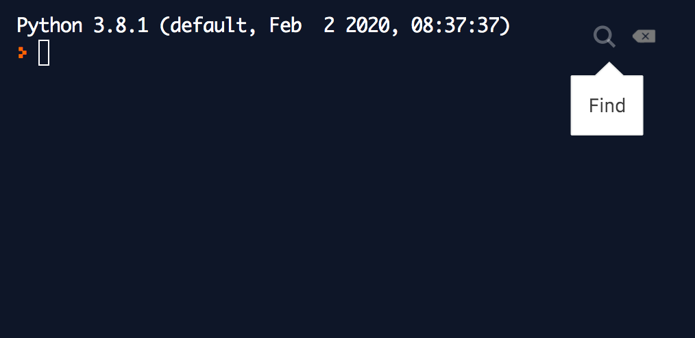 terminal search