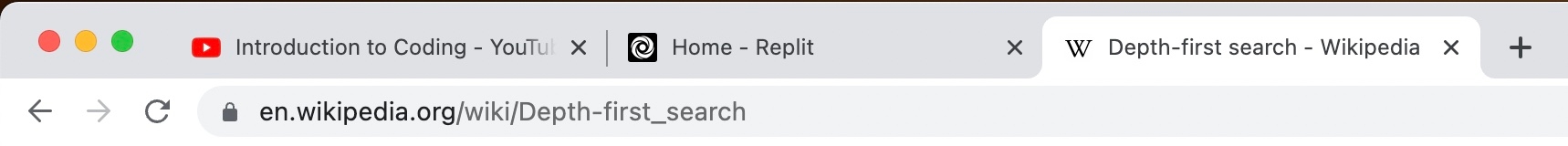 chrome tabs