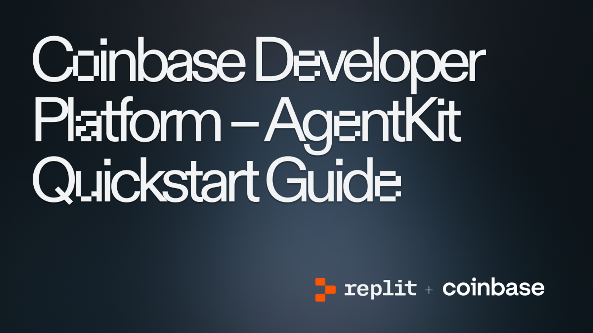 Thumbnail - Cover - Coinbase Developer Platform – AgentKit Quickstart Guide