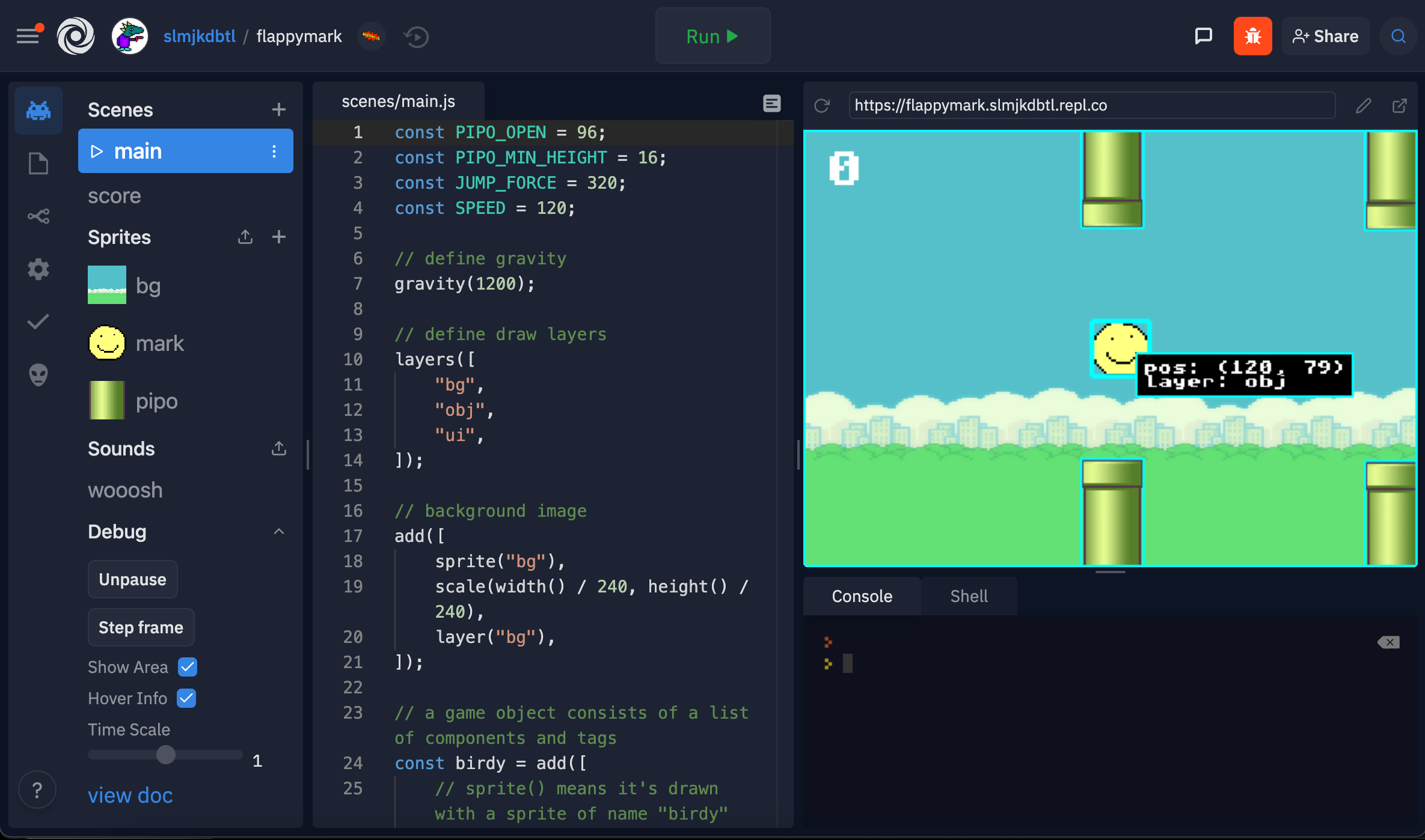 debug