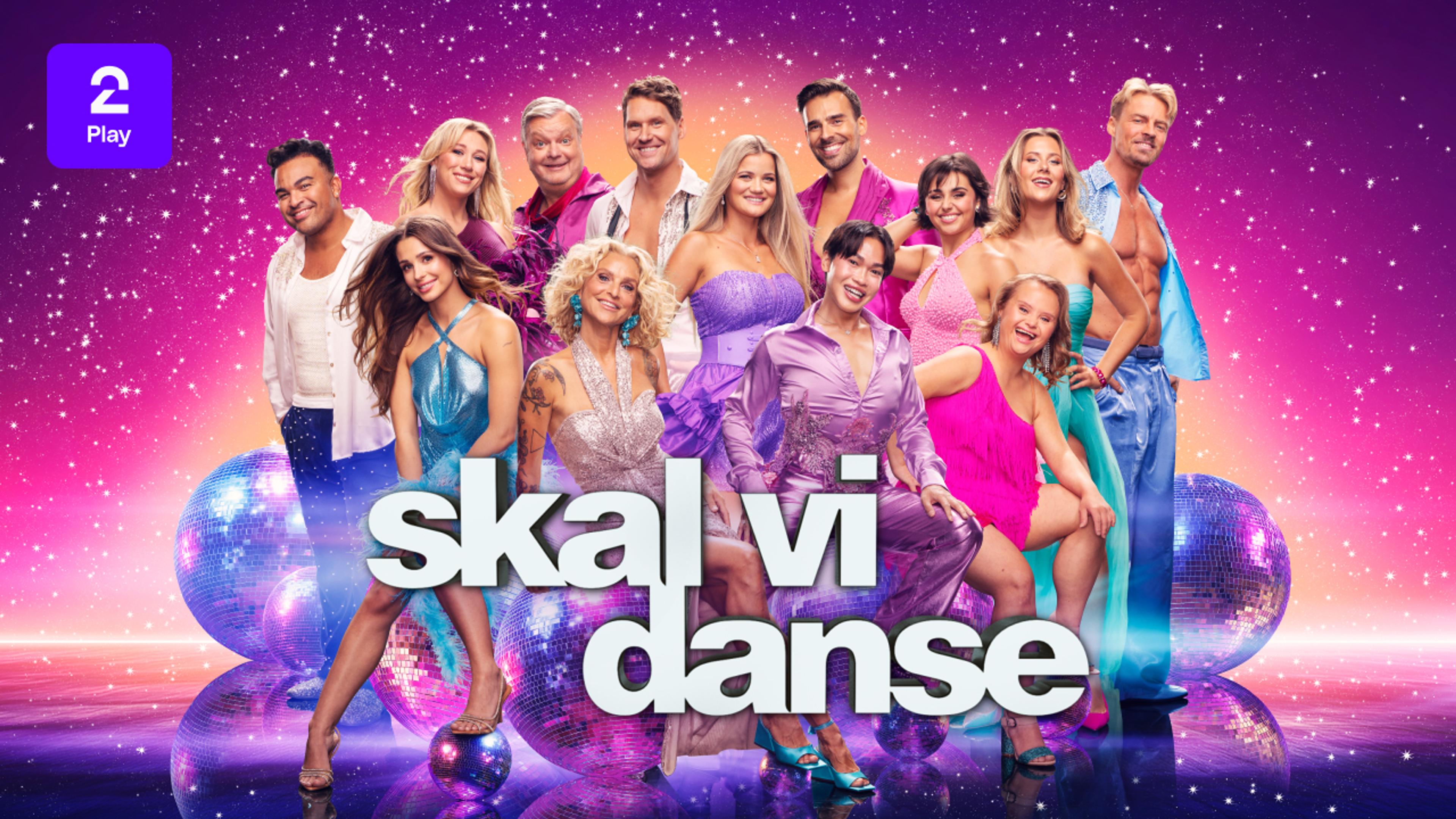 Grafikk for programmet Skal vi Danse som du ser på TV 2 Play med Strim.