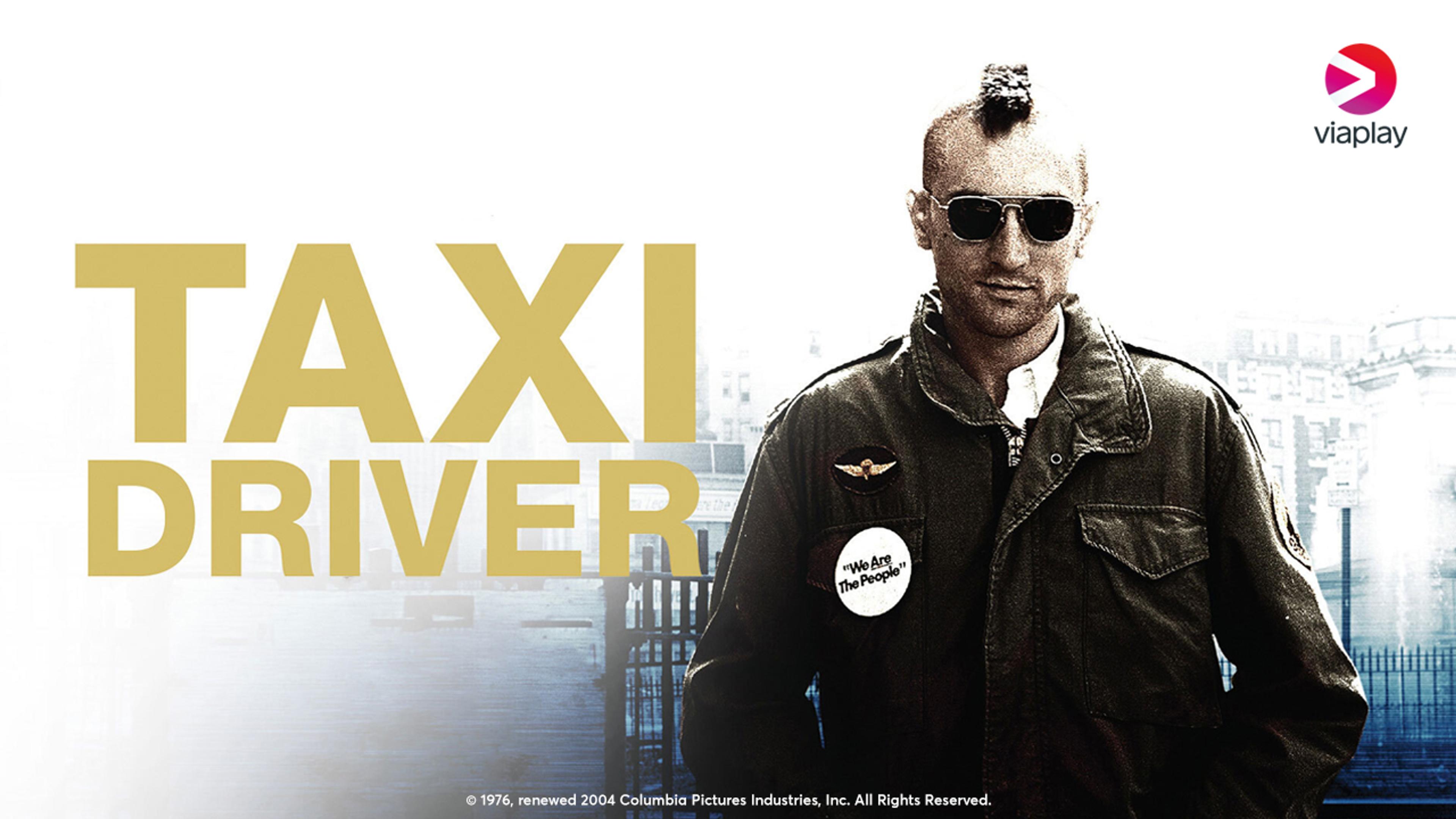 Poster for filmen Taxi Driver med Robert De Niro av Martin Scorsese.