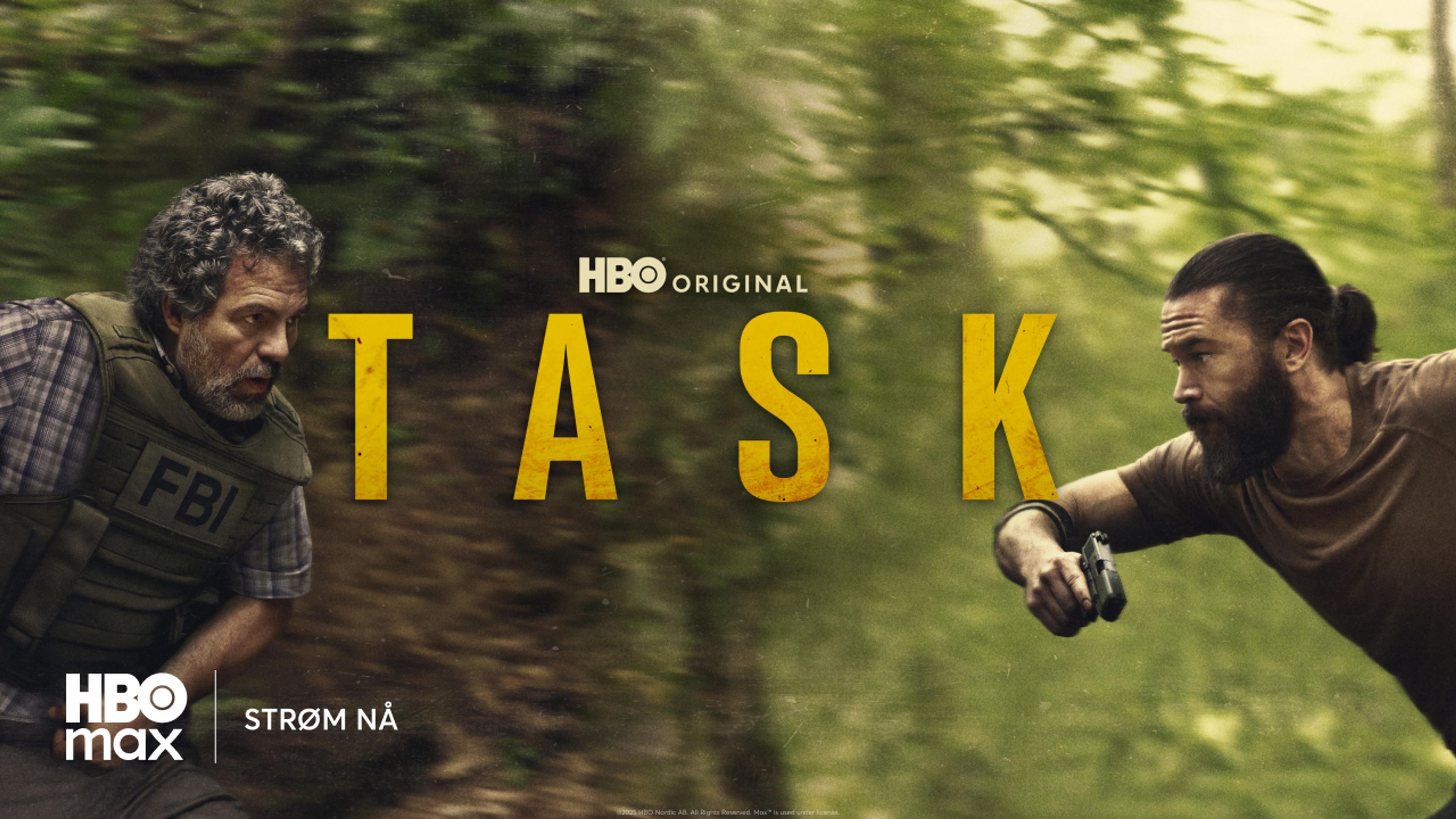 Posterbilde fra serien Task som du kan se med HBO Max via Strim.