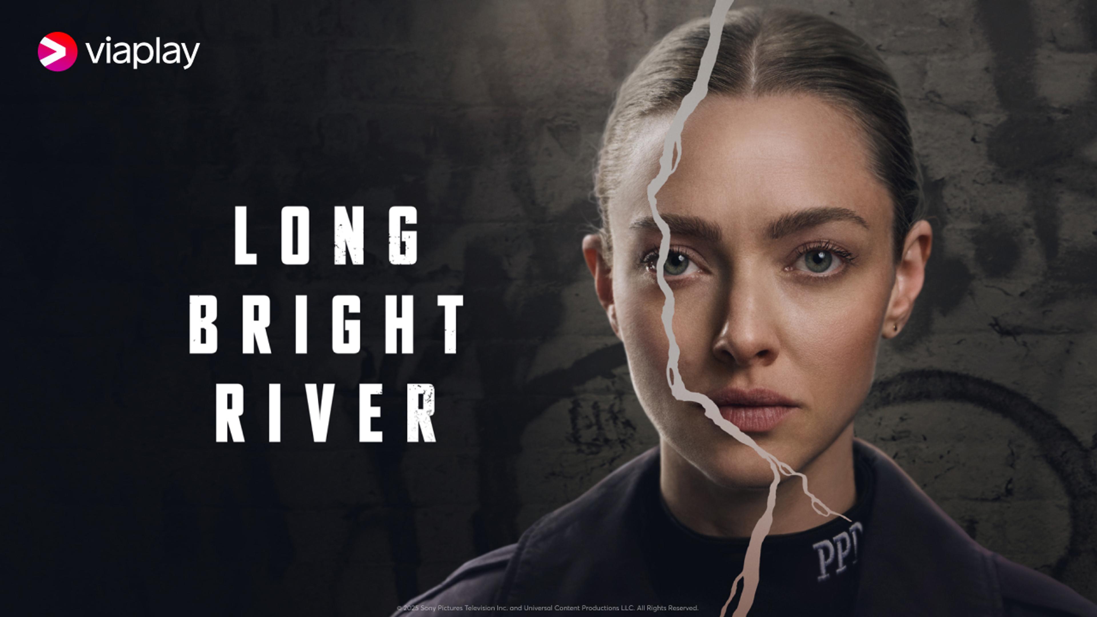 Grafikk for serien Long Bright River som du ser på Viaplay med Strim.