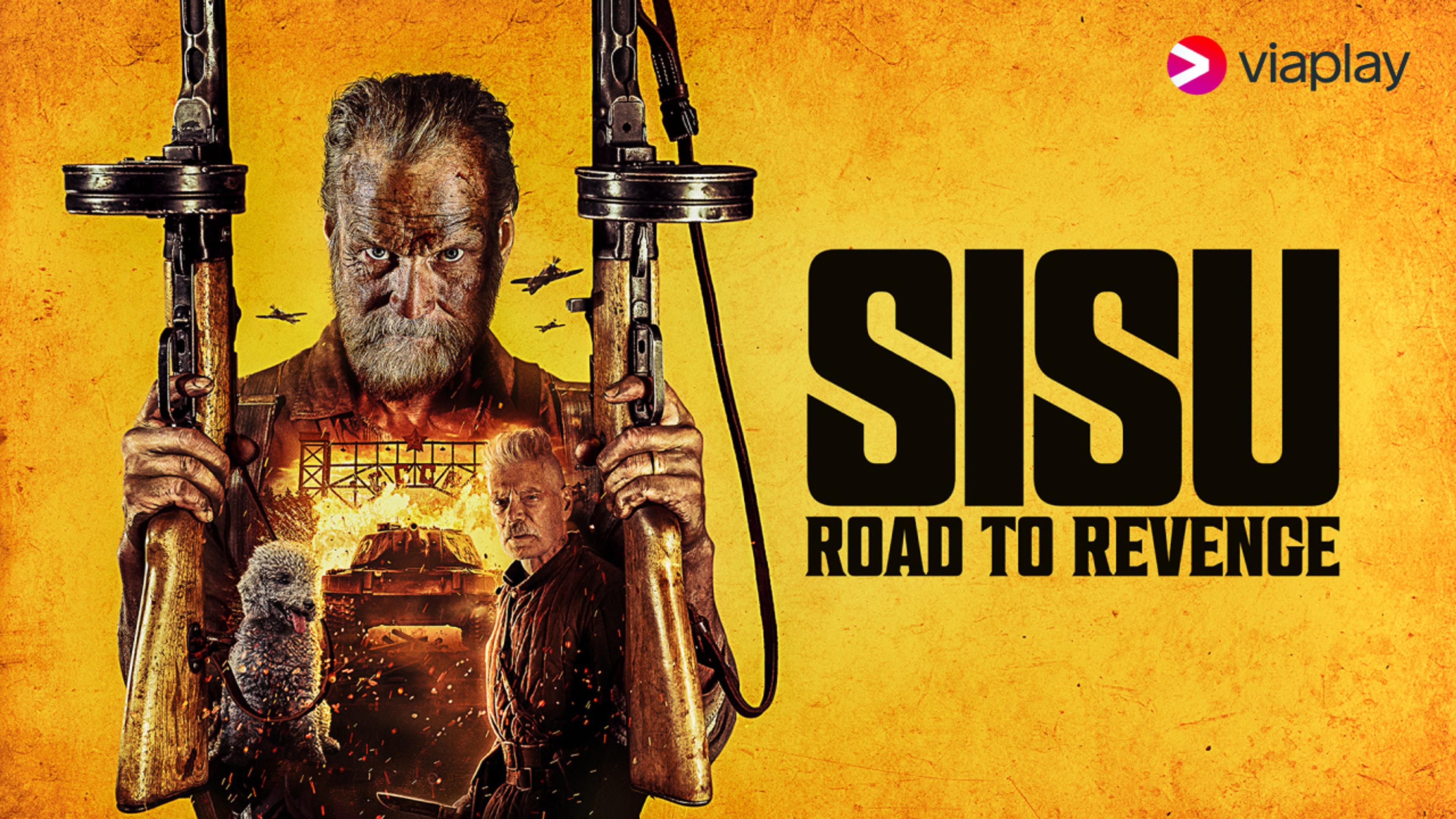 Grafikk for filmen Sisu: Road to Revenge som du ser på Viaplay med Strim.