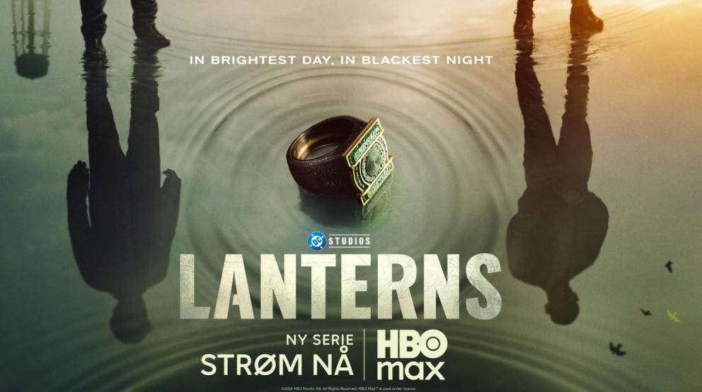 Grafikk for serien Lanterns som du ser på HBO Max med Strim.