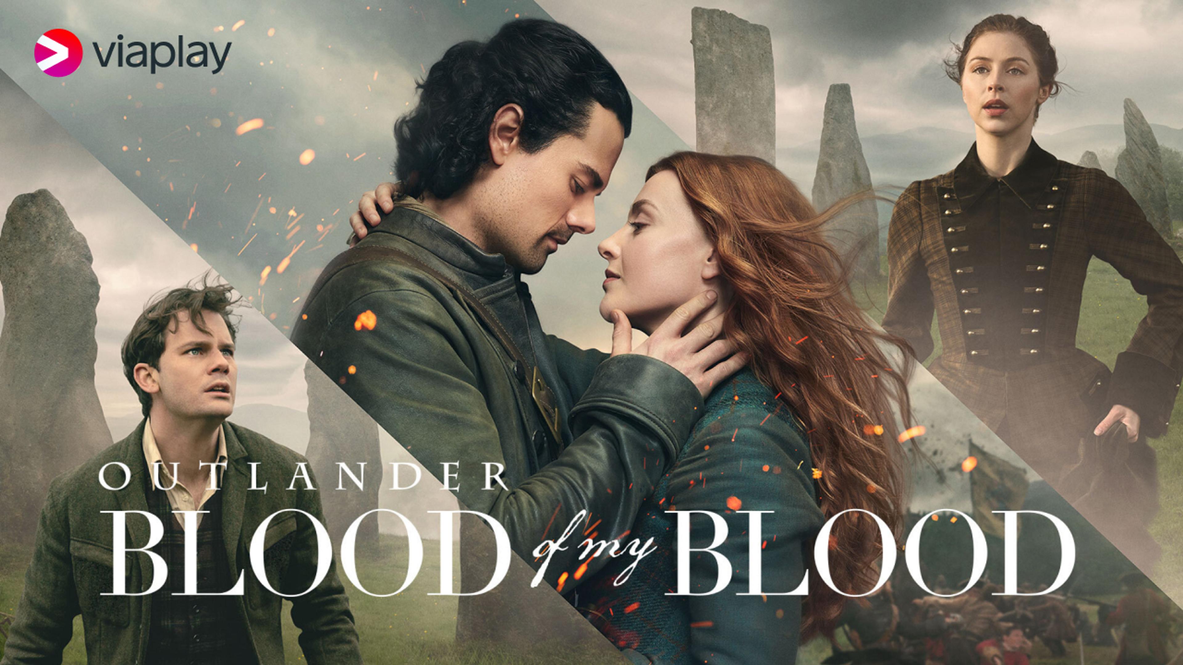 Grafikk for serien Outlander: Blood of my Blood som du ser på Viaplay med Strim.