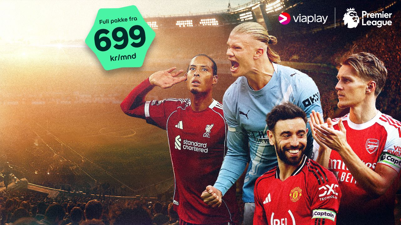 Bilde av norske spiller klare for Premier League starten som du ser på Viaplay via Strim til kun 699 kr/mnd..