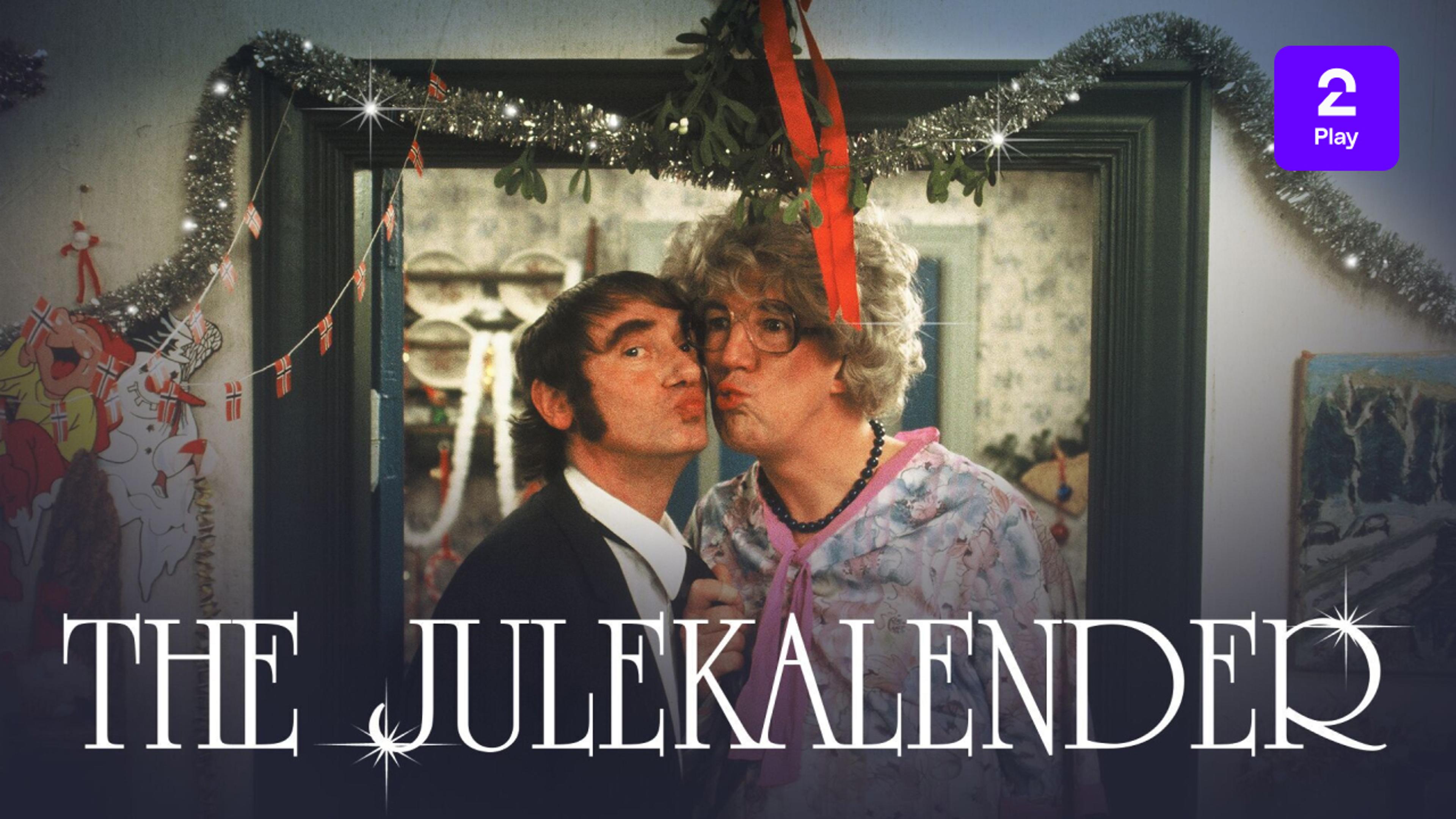 Grafikk for julekalenderen The Julekalender som du ser på TV 2 Play med Strim.
