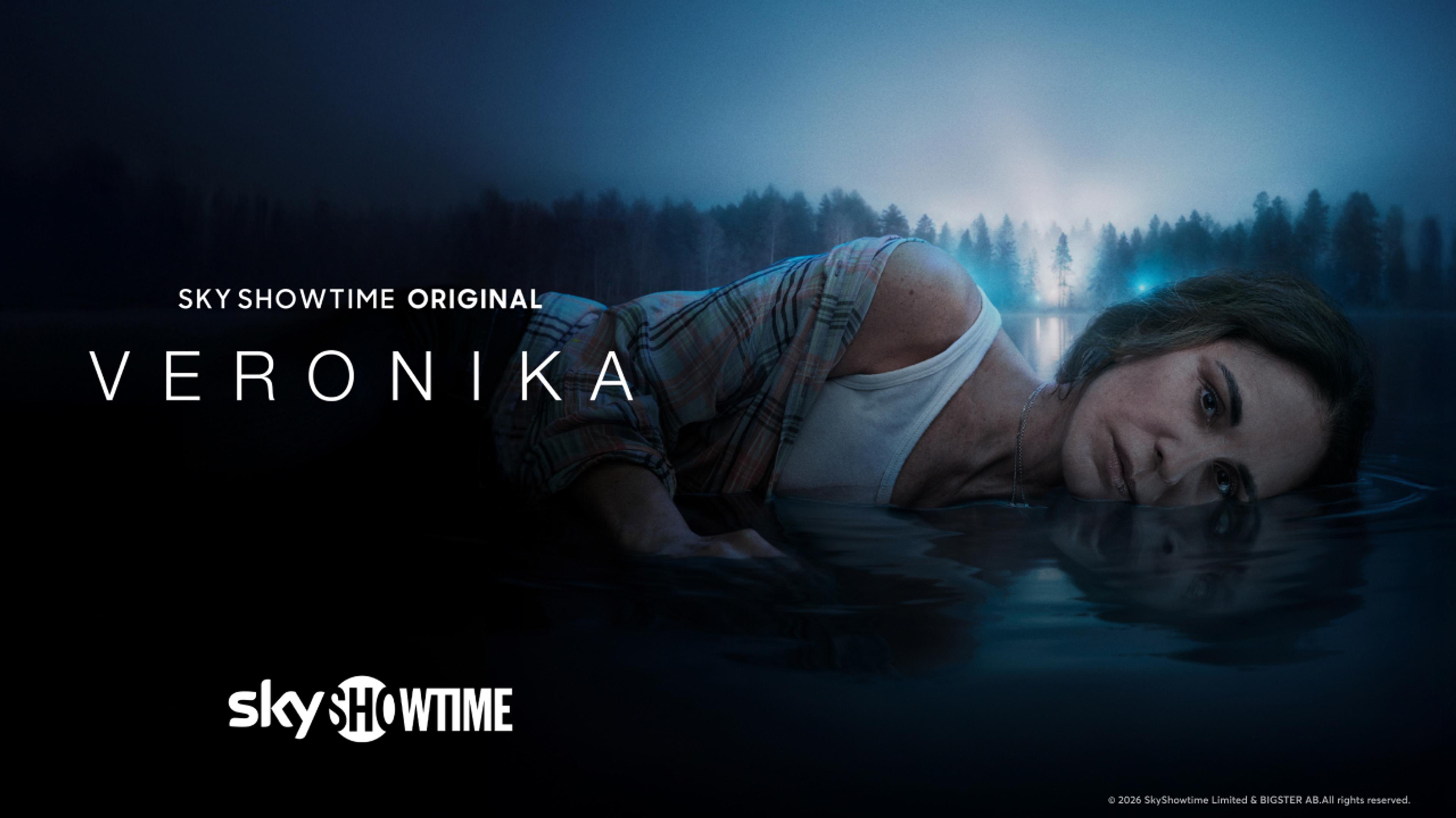 Grafikk for serien Veronika som du ser på SkyShowtime med Strim.