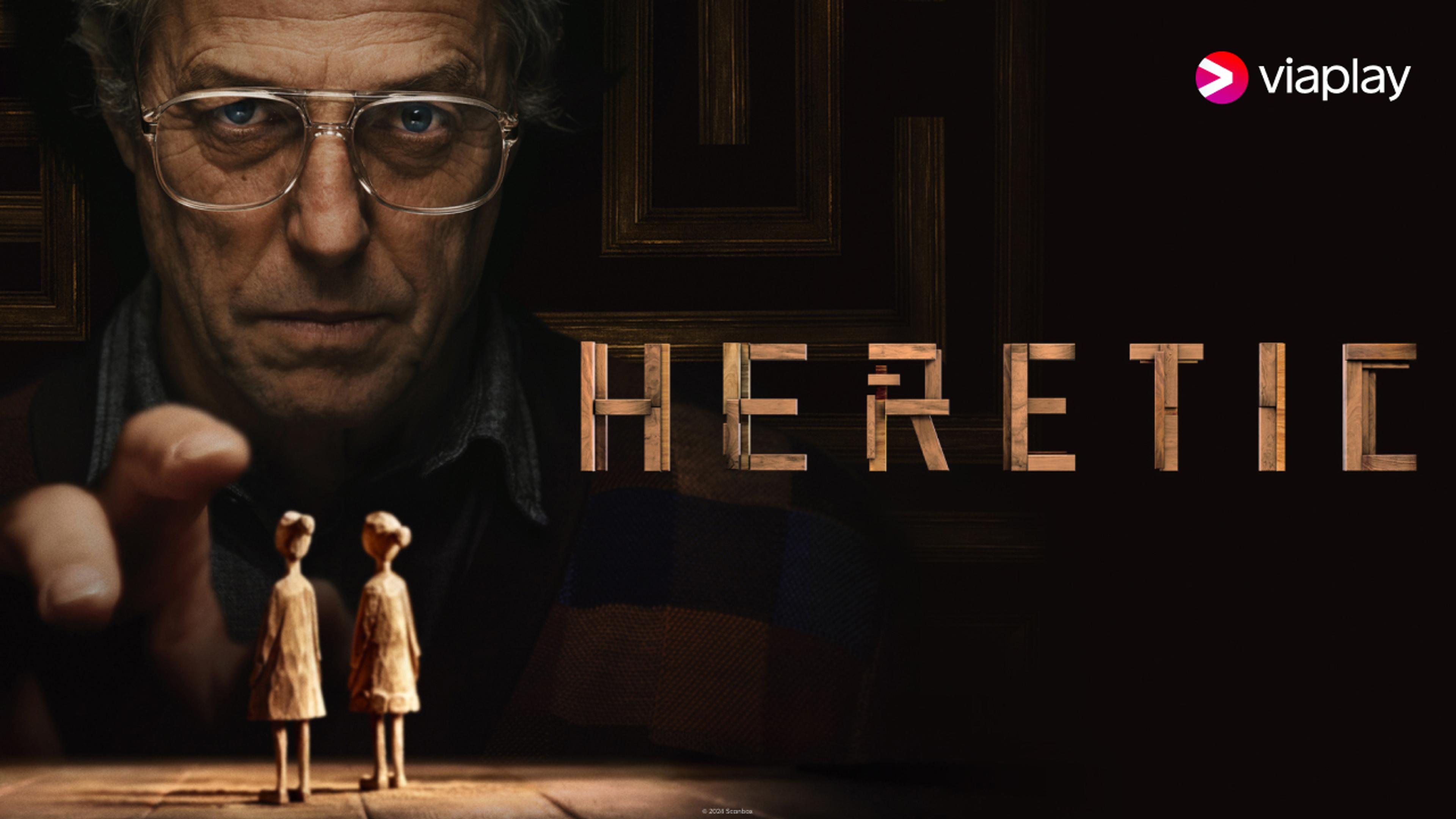 Posterbilde fra filmen Heretic som du kan se på Viaplay via Strim.