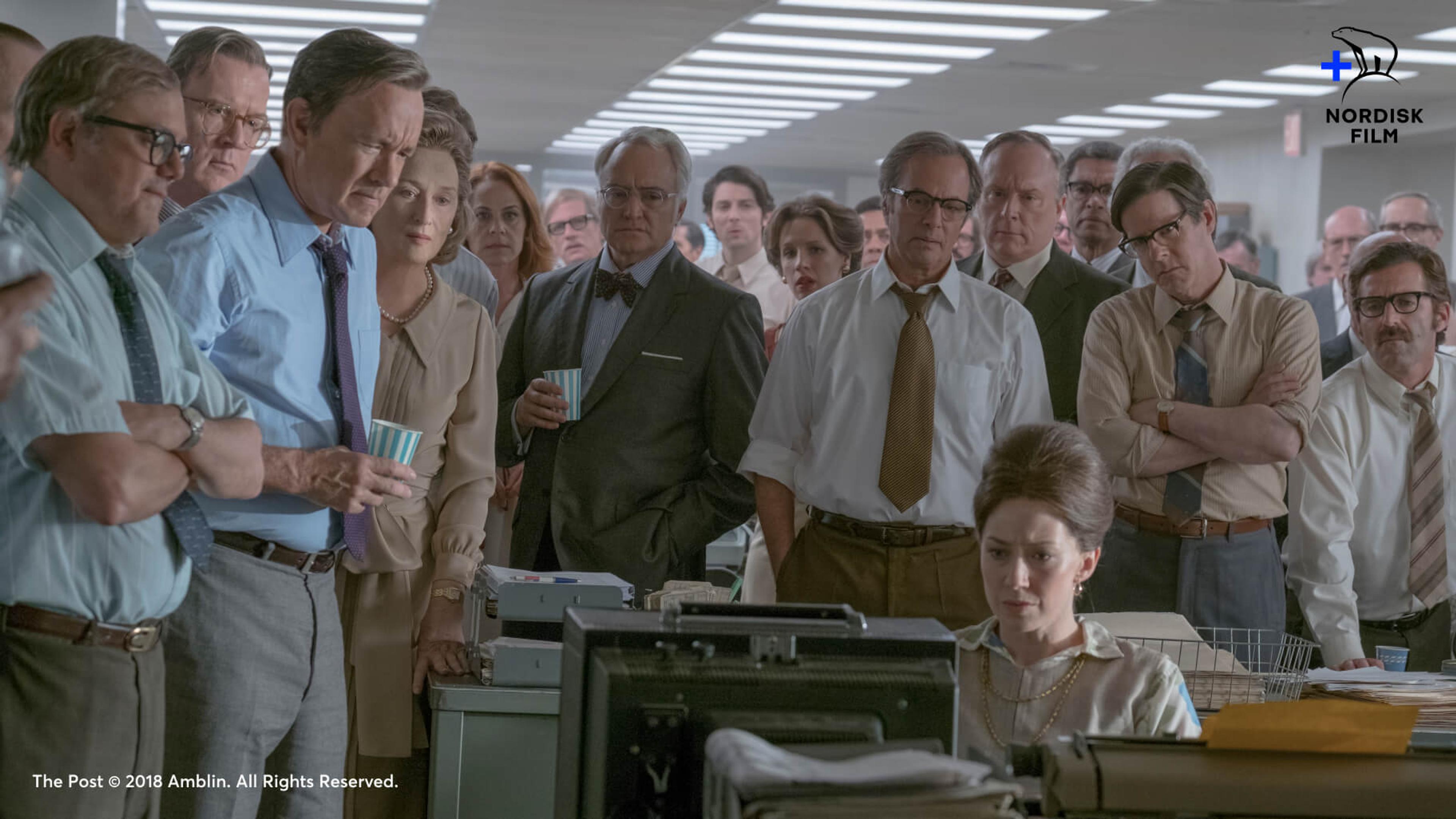 Bilde fra filmen The Post på Nordisk Film+