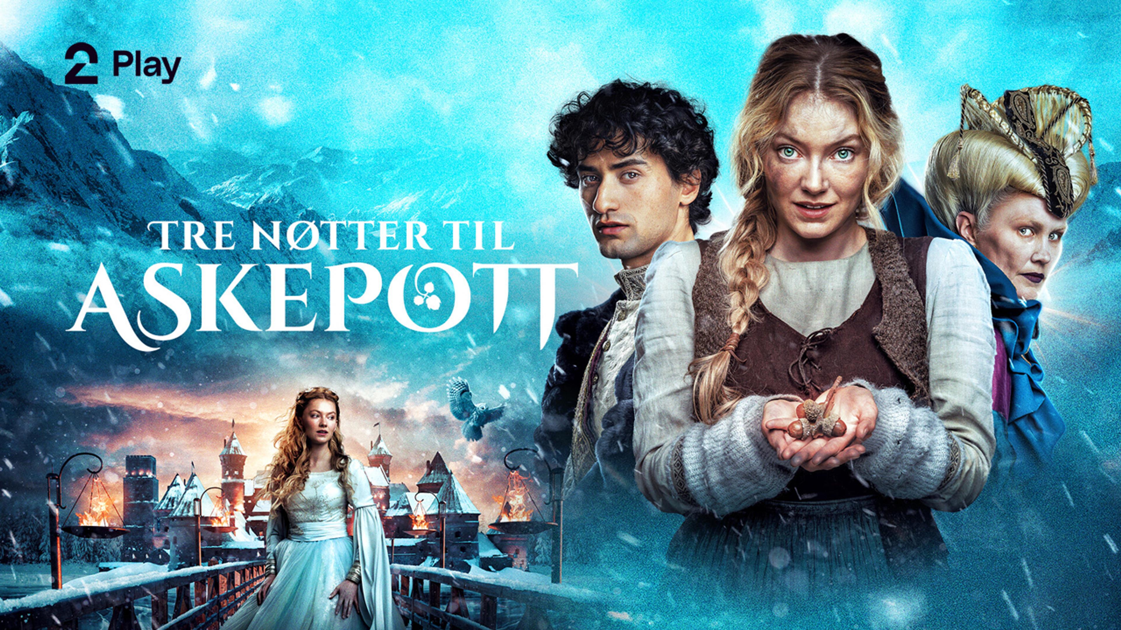 Grafikk for filmen Tre nøtter til Askepott på TV 2 Play med Strim.