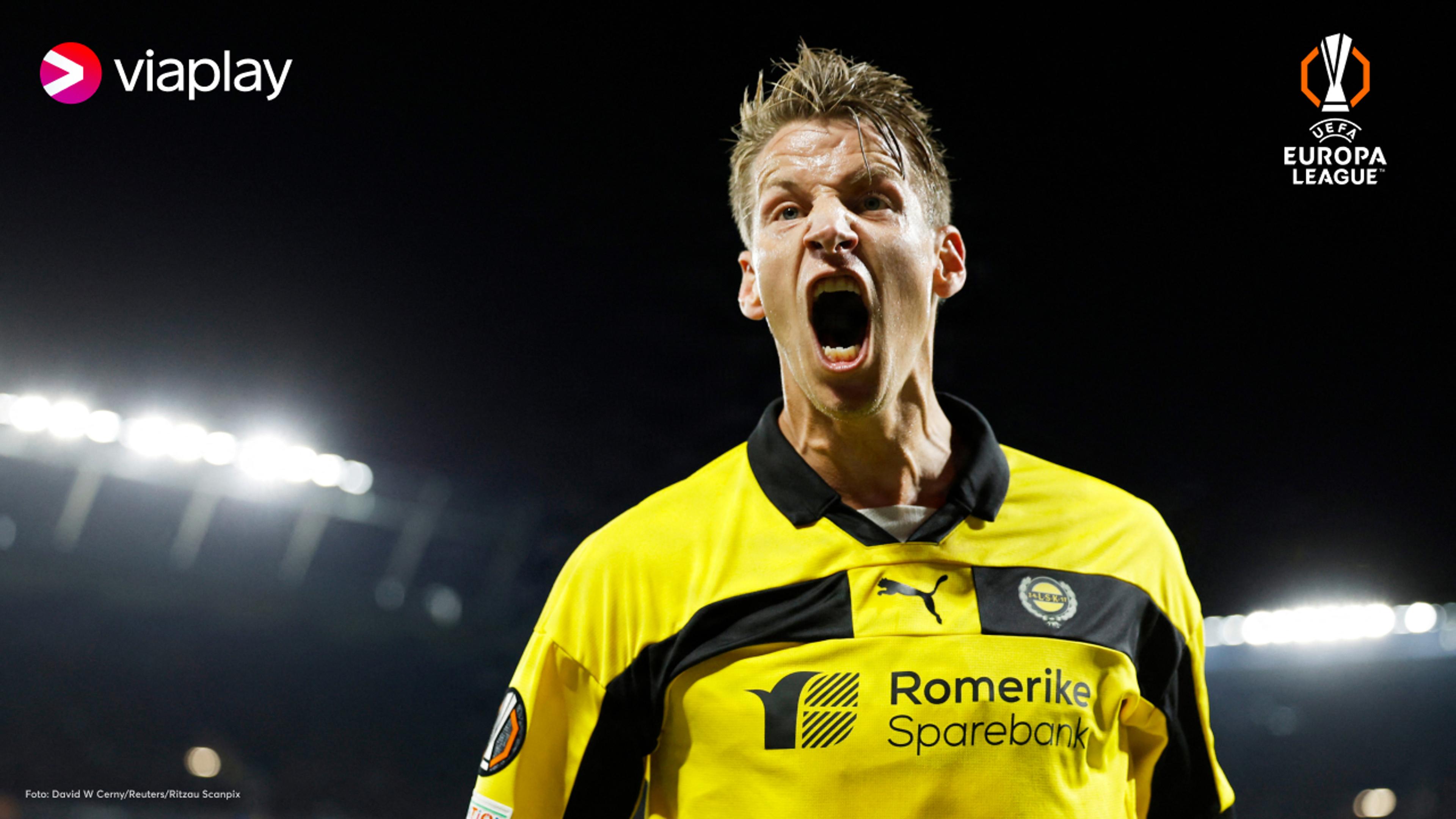 LSK kjemper hard i Europa League. Alle kampene ser du på Viaplay med Strim.