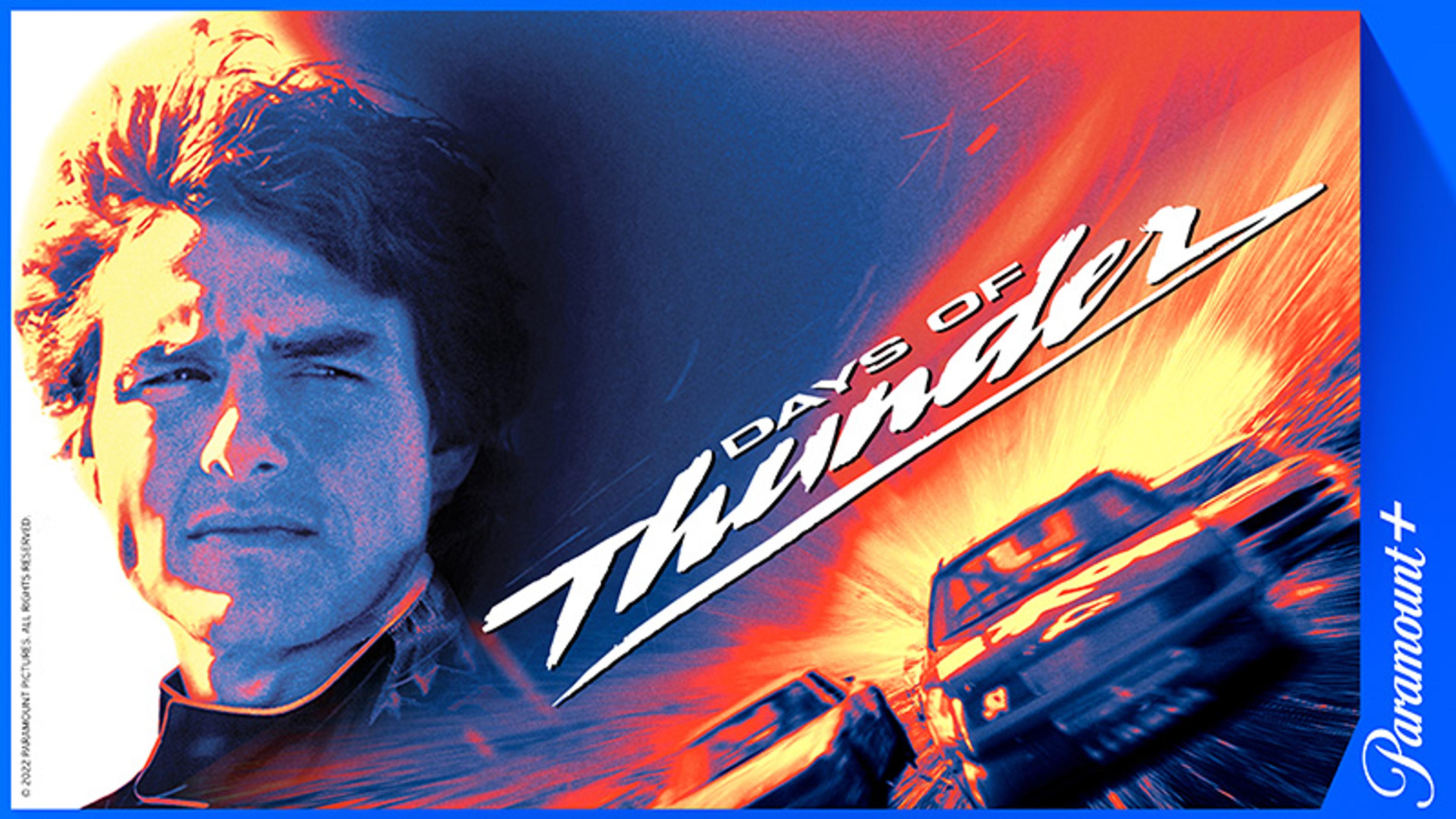 Bilde fra filmen Days of Thunder på Paramount+