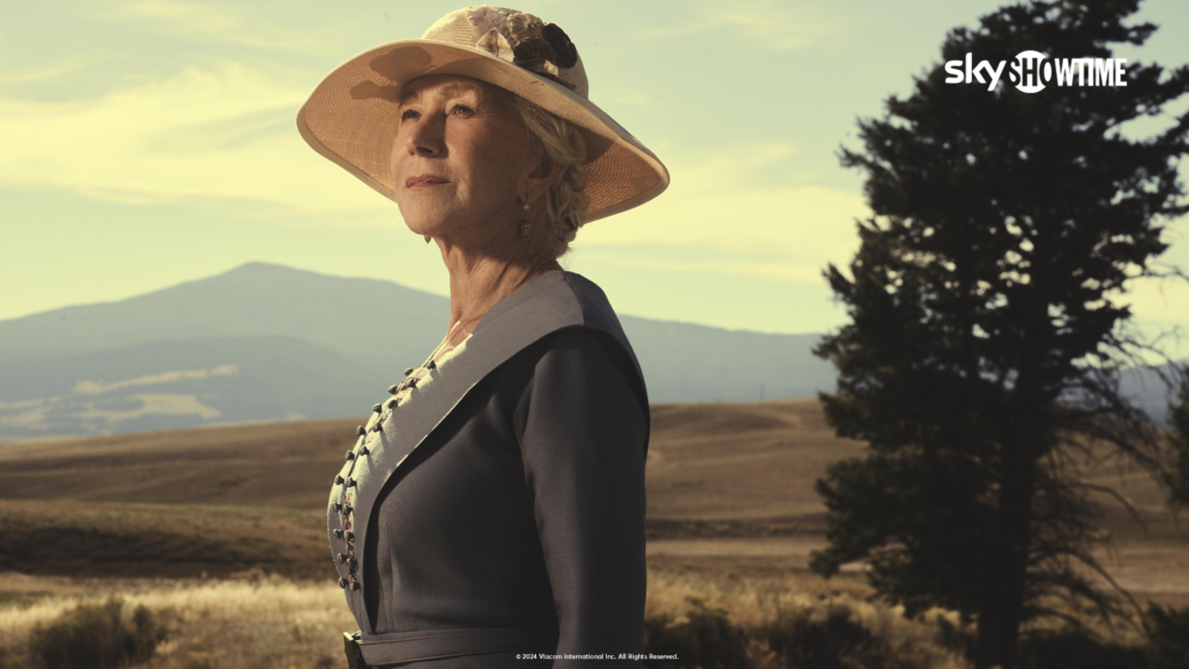 Helen Mirren i serien 1923 på SkyShowtime.