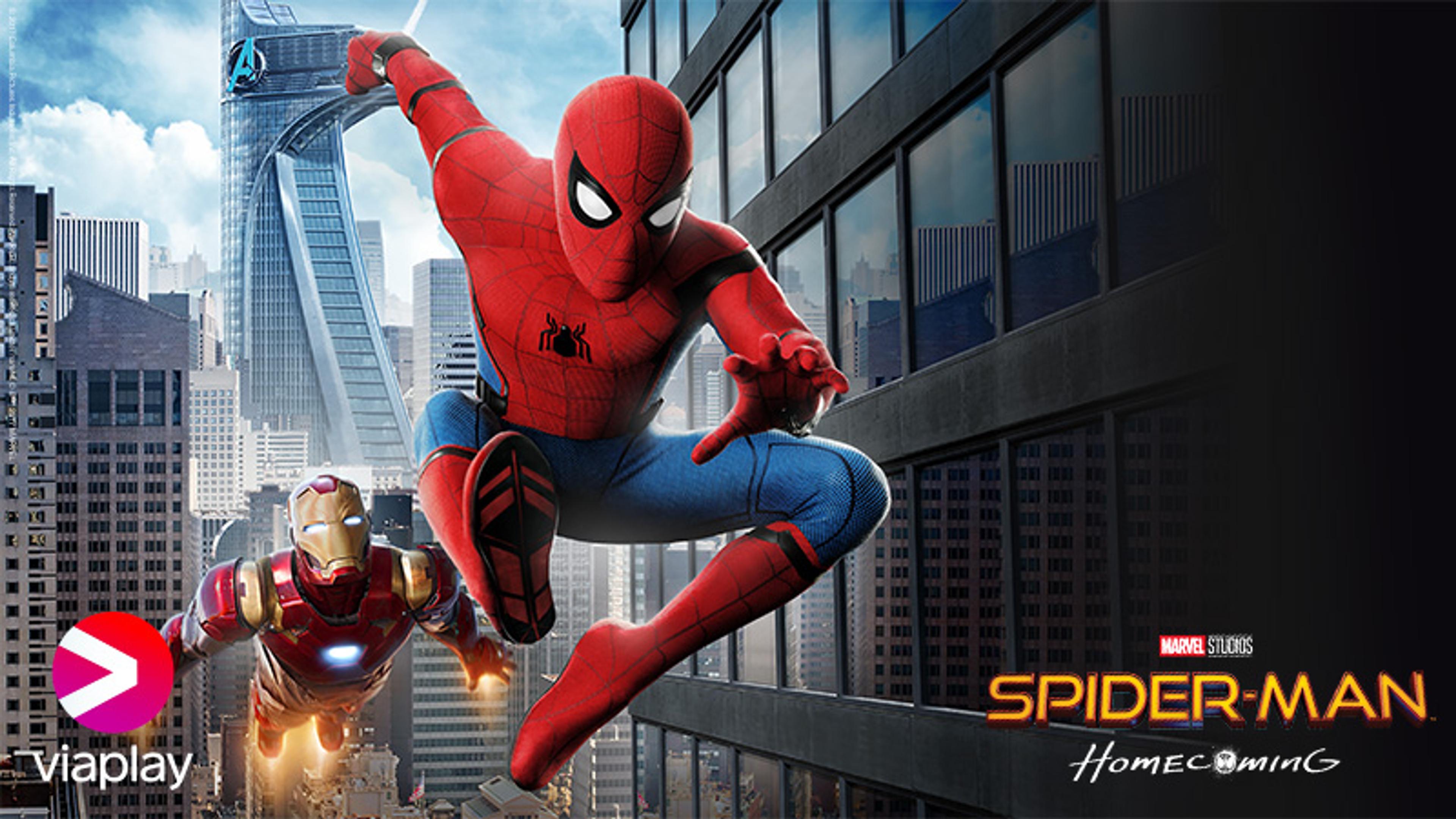 Bilde fra filmen Spider-Man: Homecoming på Viaplay